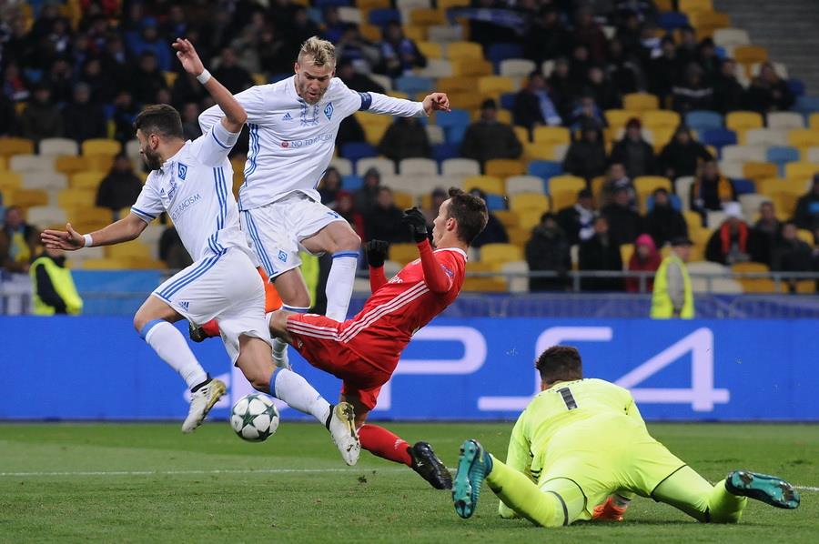 Динамо 0:2 Бенфика