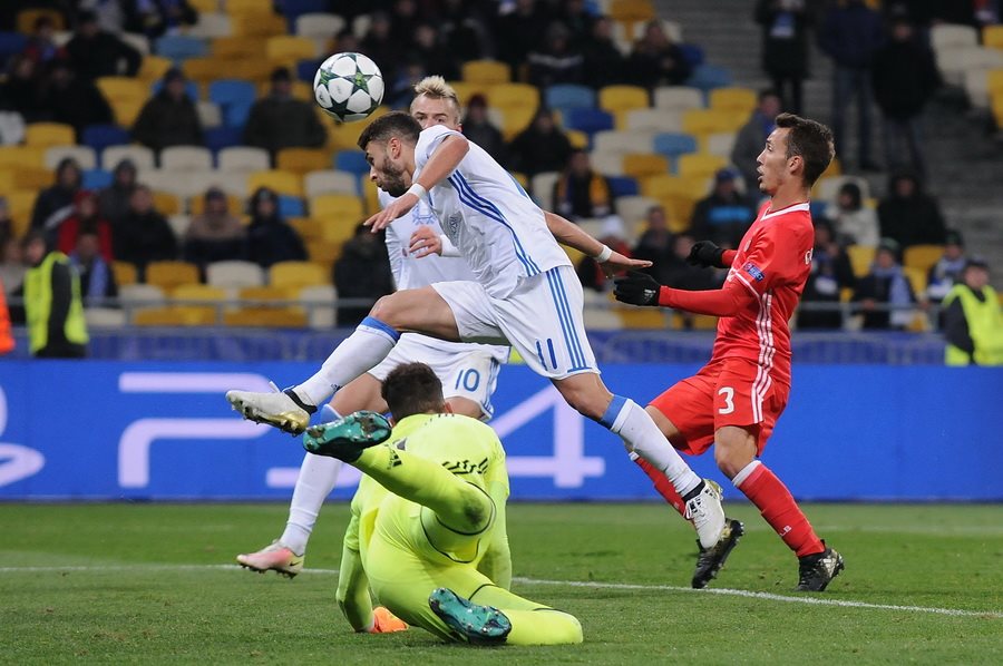 Динамо 0:2 Бенфика