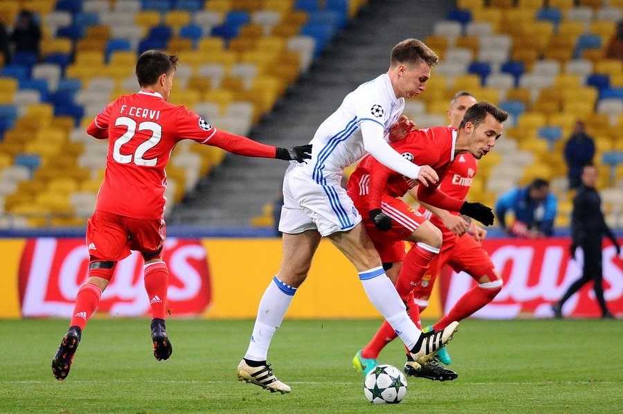 Динамо 0:2 Бенфика