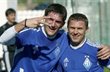 Горан Попов и Сергей Ребров, fcdynamo.kiev.ua