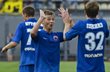 Ильичевец празднует победу © Борис Дворный, Football.ua