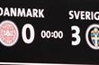Швеция получила три очка