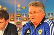 Гус Хиддинк на пресс-конференции