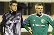 Евгений Будник (справа) против Максима Белого. Фото Олега Дубины, Football.ua