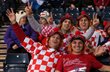 Хорватские фаны в Шотландии. Getty Images