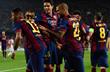 Радость игроков Барселоны, Getty Images