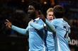Ман Сити празднует гол, Getty Images