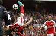 Гол Косельни ударом через себя, twitter.com/arsenal