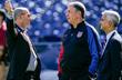 Комиссар MLS Дон Гарбер, главный тренер сборной США Брюс Арена и президент ФФ США Сунил Гулати, Getty Images