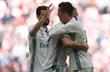 Реал Мадрид празднует гол в ворота Атлетика, twitter.com/realmadrid