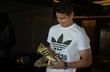 Хамес Родригес в футболке от спонсора, getty images