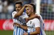 Малага празднует первый гол, laliga.es