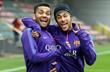 Дани Алвес и Неймар, fcbarcelona.com