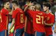 ИСПАНЦЫ РАДУЮТСЯ ГОЛУ