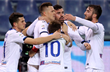 Аталанта празднует гол Иличича, twitter.com/Atalanta_BC