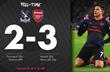 Кристал Пэлас - Арсенал, фото: twitter.com/Arsenal