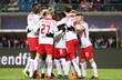 Радость игроков Лейпцига, twitter.com/dierotenbullen