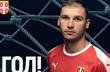 Иванович забил ударом слету после навеса через себя