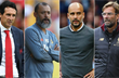 Унаи Эмери, Нуну Эшпириту Санту, Пеп Гвардиола и Юрген Клопп, premierleague.com