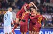 игроки Ромы, фото: twitter.com/OfficialASRoma