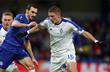 Виталий Миколенко в матче с Челси, getty images