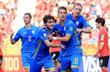 Радость игроков сборной Украины, FIFA.COM