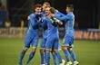 Игроки празднуют гол Безуса, фото УАФ