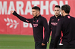 Игроки Севильи на тренировке, Sevilla FC