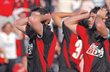 Реакция игроков Колона на сейв Охеды, фото ole.clarin.com