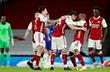 радость игроков арсенала, getty images