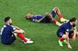 Игроки сборной Франции после поражения от Швейцарии, Getty Images