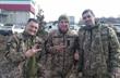Юрій Вернидуб з бійцями ЗСУ