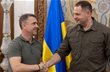 Сергій Ребров та Андрій Єрмак, фото Офіс Президента