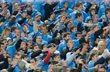 Фанаты Днепра во время переклички с киевлянами, fcdnipro.dp.ua