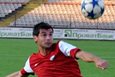 Младен Бартулович забил первый гол, фото Евгения Анистрата, Football.ua