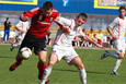Игорь Кириенко (слева), фото fcgornyak.dp.ua