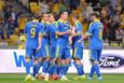 Сборная Украины празднует единственный гол, Football.ua