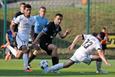 Любенович (в центре) отличился в составе Зари, фото Football.ua