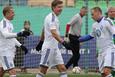 Ветераны киевского Динамо празднуют взятие ворот соперника, fcdynamo.kiev.ua