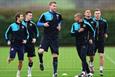Игроки Арсенала готовятся к поединку против Олимпиакоса, uefa.com