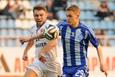 Александр Караваев (слева), фото Ильи Хохлова, football.ua