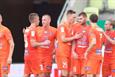 Радость игроков Термалики, twitter.com/_Ekstraklasa_