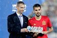 Дани Себальос с призом лучшего игрока Евро-2017 U21, Getty Images