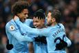 радость игроков манчестер сити, getty images