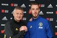 Оле-Гуннар Солскьяер и Давид Де Хеа, photo Manchester United FC