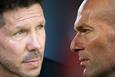 Симеоне vs Зидан, getty images