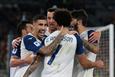 Гравці Лаціо святкують гол у дербі, Getty Images