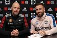 Ерік тен Гаг та Люк Шоу, manutd.com