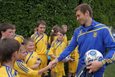 К отборочным матчам сборную вдохновляли дети