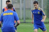 Степаненко принимает участие в тренировке сборной, фото Илья Хохлов, Football.ua